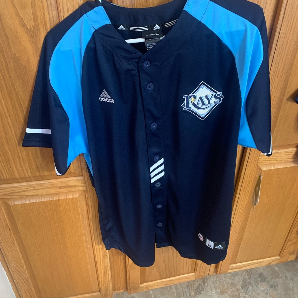 Tampa Bay Rays jersey NWT youth size Medium